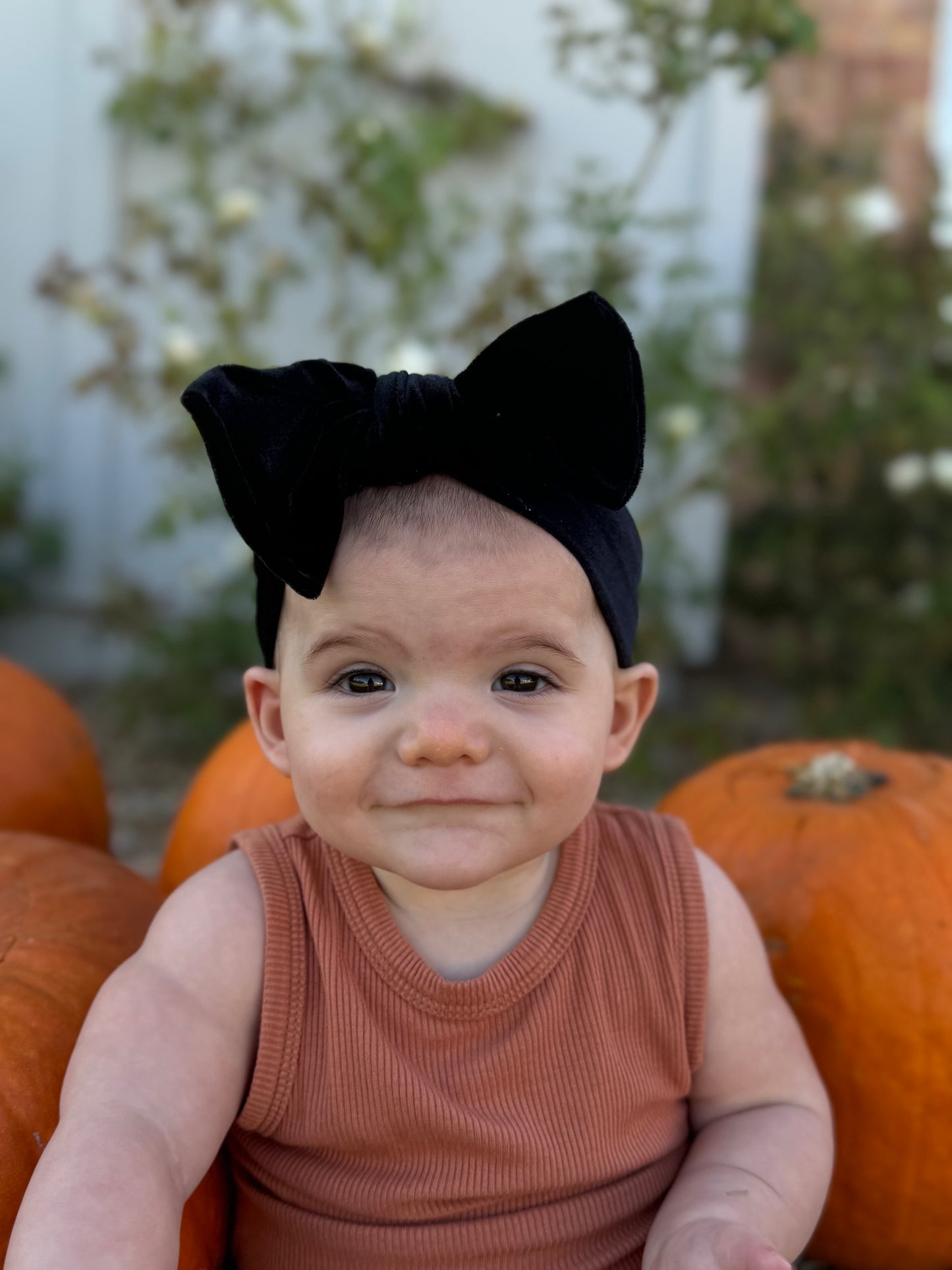 Black Velvet Headwrap