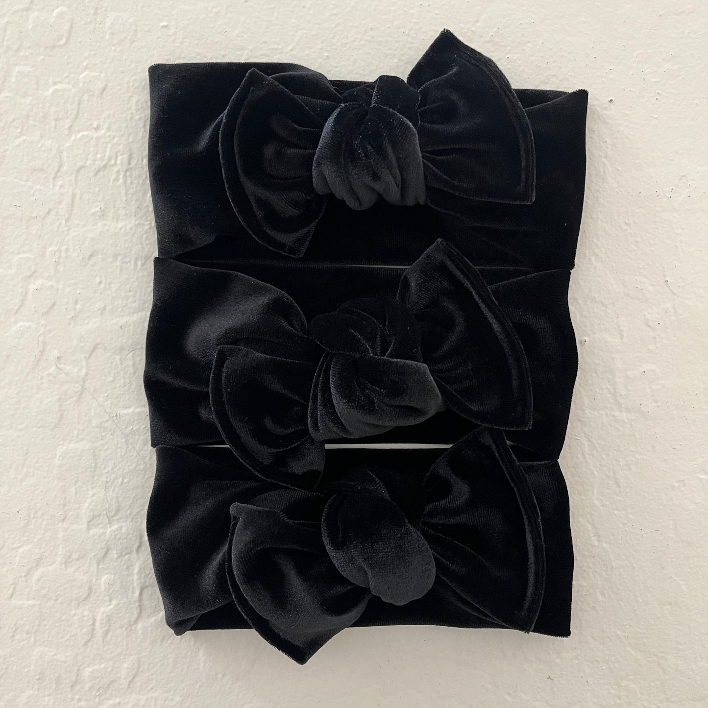 Black Velvet Headwrap