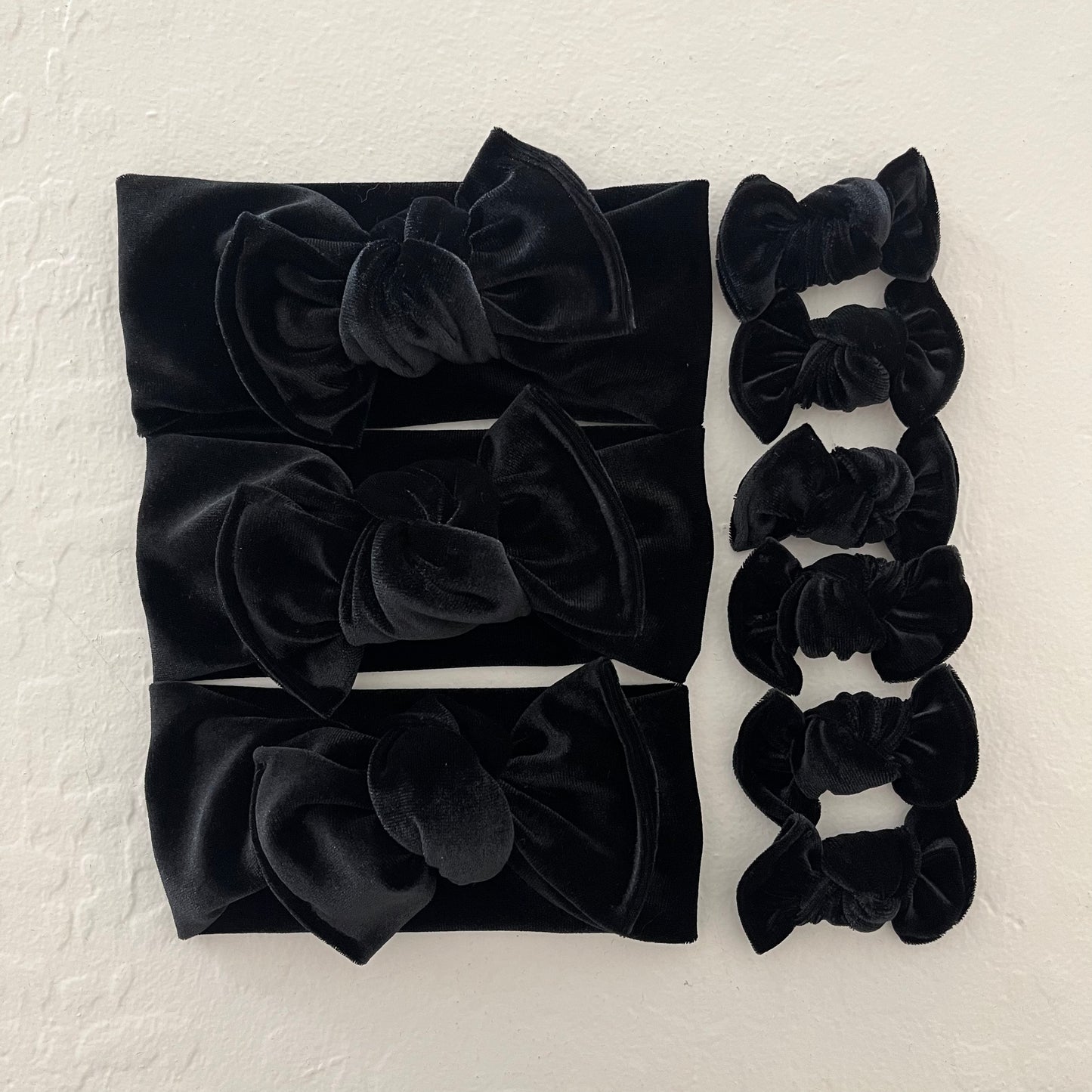 Black Velvet Headwrap