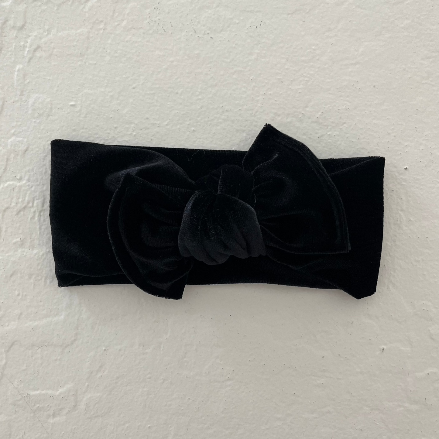 Black Velvet Headwrap