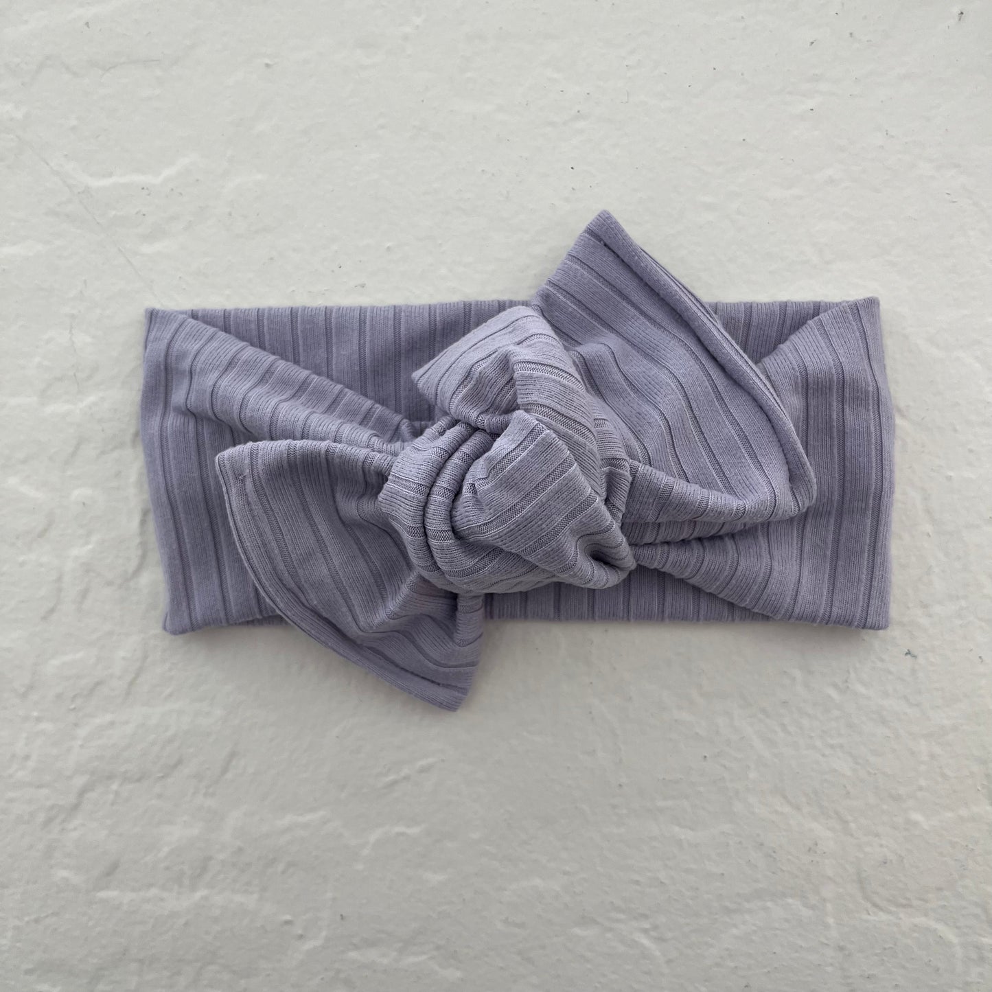 Lavender Ribbed Headwrap